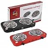 Fogareiro Fogão Elétrico Cooktop Camping 2000 Watts 2 Bocas 127V