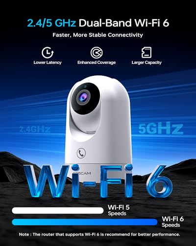 FOSCAM 4K Indoor Camera with Radar Tracking