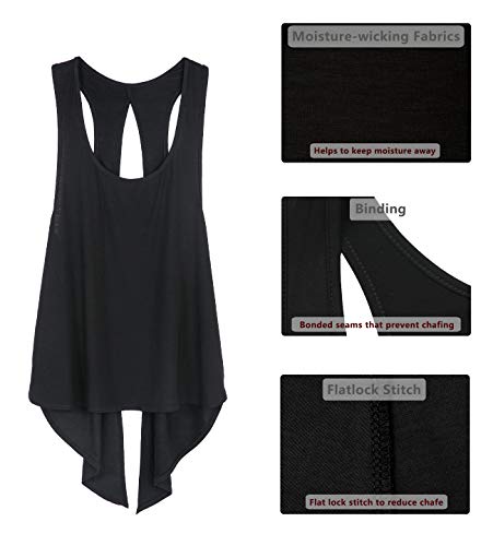 Image of icyzone Women's Backless Workout