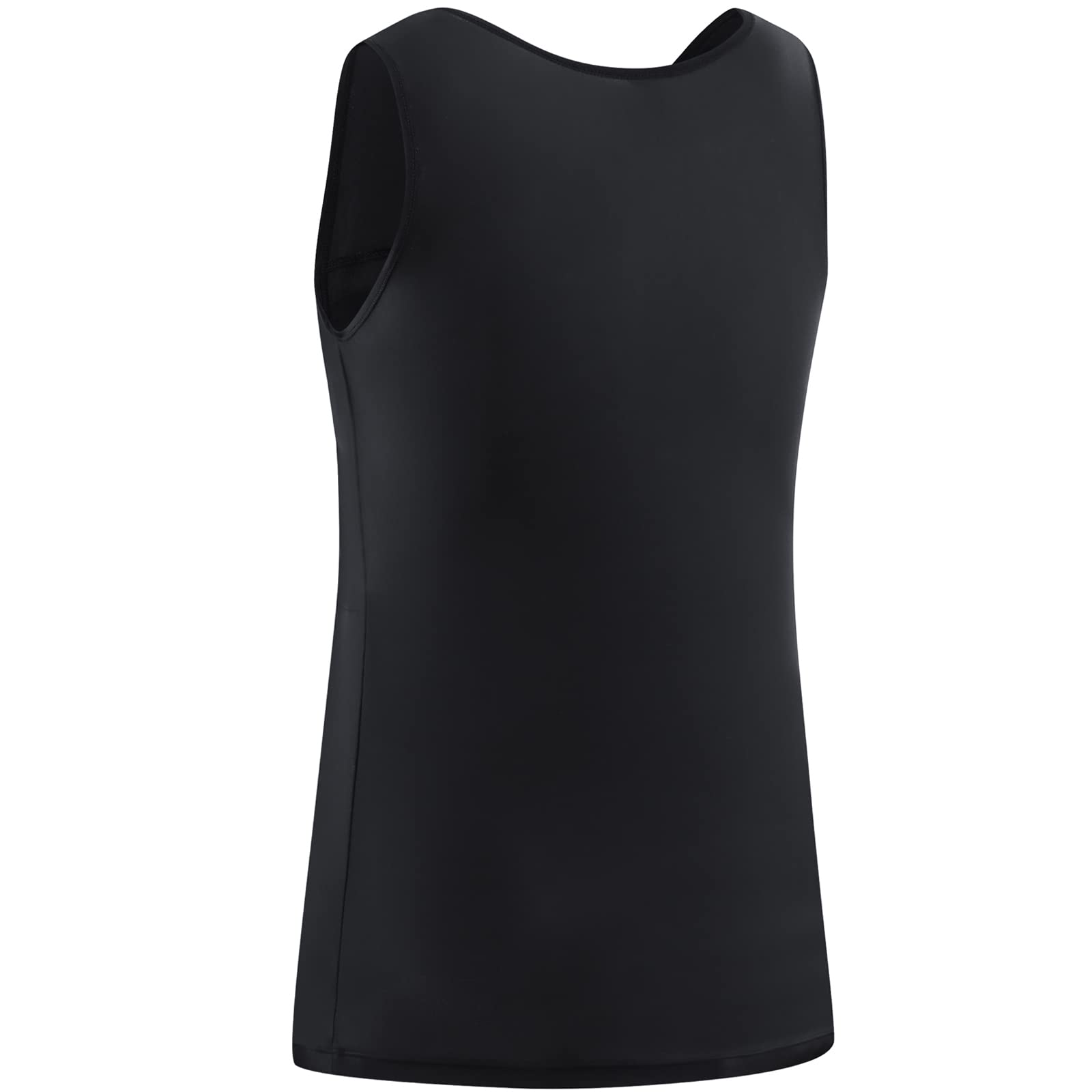 XUJI Brust Binder Transgender Tomboy Atmungsaktiv Langer Binder Pullover Tank Top