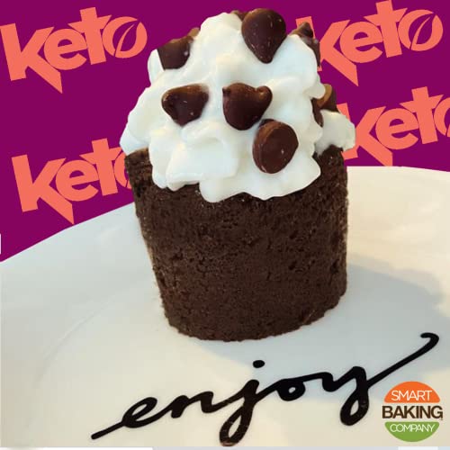 Smart Baking Company Smartcake, Sugar Free, Gluten Free, Low Carb, Keto Dessert (Chocolate, 16 CT)