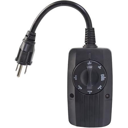 Woods 50015 50015WD Outdoor 7-Day Heavy Duty Digital Plug-in Timer, 2 ...