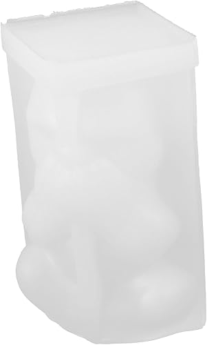 Abaodam Molde de resina para Halloween, velas de calavera, velas de Halloween, moldes de cera de silicona, moldes de cera para velas, moldes de