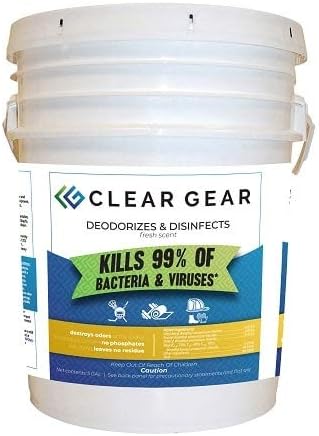 Disinfectant spray for surfaces, equipment & gear