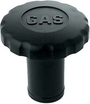Perko 1613DP0BLK Polymer Gas Fill with O-Ring and Cap Retainer for 1.5" Hose - Black