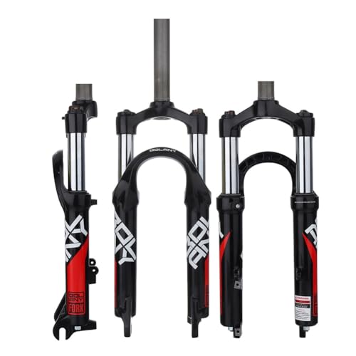 Fourche de vélo VTT 20 pouces suspendue avec pivot droit 1-1/8 et blocage rapide QR