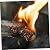KESYOO Starters 50pcs Natural Carbon Wax Sticks Quick Lighters for Grill Charcoal Starter for Outdoor Cooking