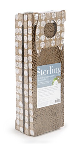 Sterling Extra Tall Corrugated Hanging Cat Scratcher Set of 4 (Frustration Free Packaging)