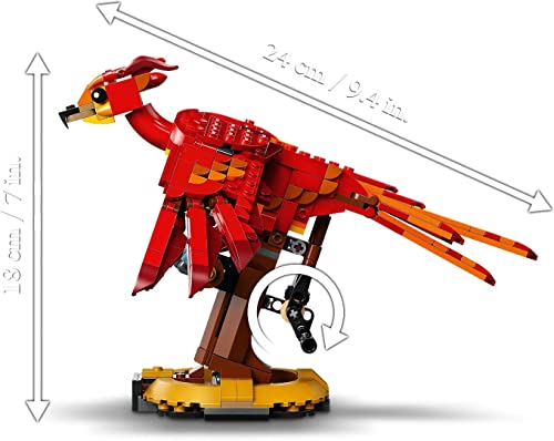 Harry Potter Fawkes, Silente Phoenix 76394 - Lego - Immagine 4