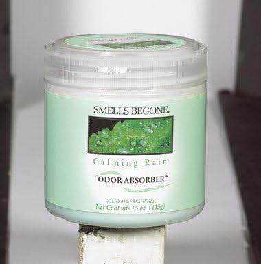 SMELLS BEGONECalming Rain Scent Odor Absorber 15 oz. Gel