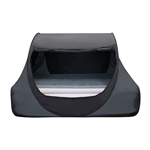 Winterial Indoor Privacy Bed Tent, Pop Up Fort, Bed Canopy, Full