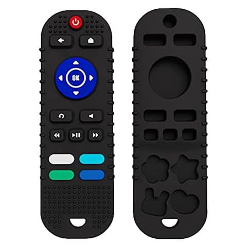 Baby Remote Control Toy | Remote Control Teething Toy | Baby Teether Remote | Baby Teether Remote Control | Chew Toys for Boys and Girls Teether Sensory Toy Cover