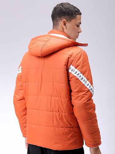 Image of The Indian Garage Co Men Slim Fit Mix & Match Puffer Jackets