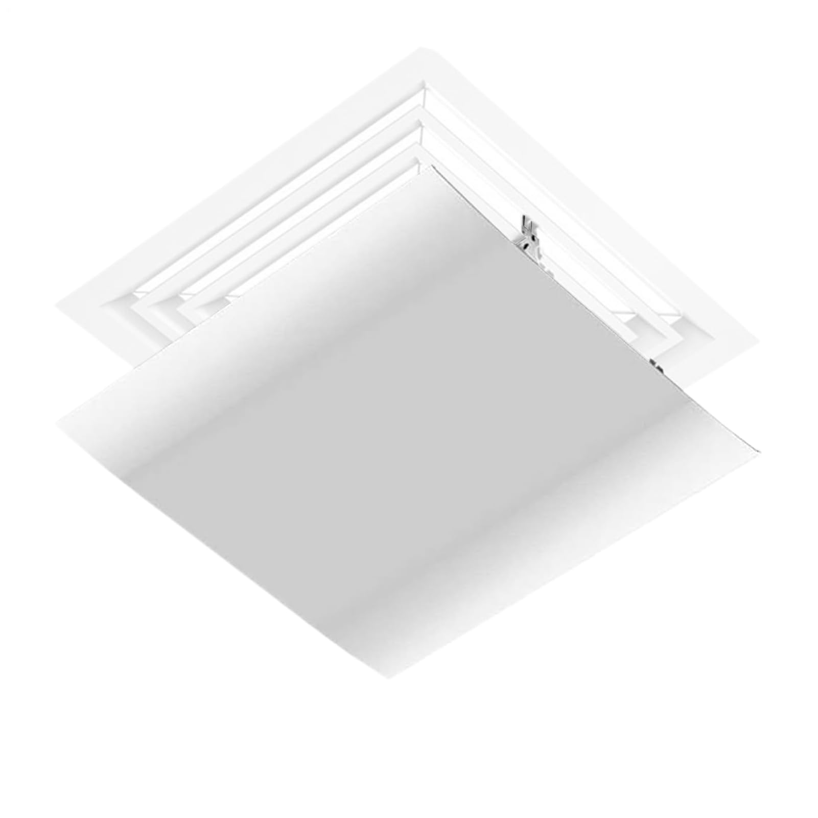 Deflettore Per Bocchetta Condizionatore Diffusore Paravento Regolabile | Deflettore Quadrato Per Condotti D'Aria Per AC Centrali, Bocchette A Soffitto, Unità A Finestra, Scantinati, Garage,