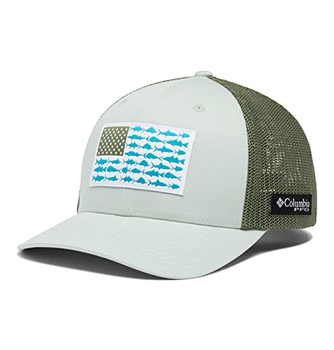 Image of Columbia Unisex Adult PFG Logo Mesh Ball Cap