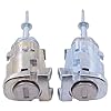 HouYeen Pair Front Door Lock Cylinders for V-W Bora Golf Lupo Polo Fabia Left Passenger and Right Driver Side Door Security Lock Barrel with Keys #5