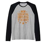 Photo Gallery non-essential employee of the month - maglia con maniche raglan Photo Gallery non-essential employee of the month - maglia con maniche raglan
