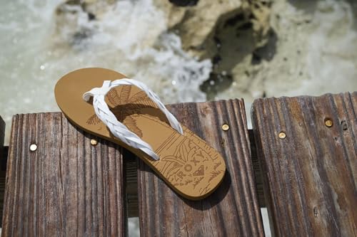 Image of Roxy Women's Feel Breezie Braided Flip Flop Sandal