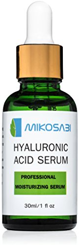 Mikosabi Clinical Strength Anti-Aging Facial Youth Serum | Moisturizing Anti-Wrinkle Skin Treatment w/ Hyaluronic Acid, Vitamins C & E | Hydrates, Brightens, Plumps & Smooths Fine Lines & Wrinkles