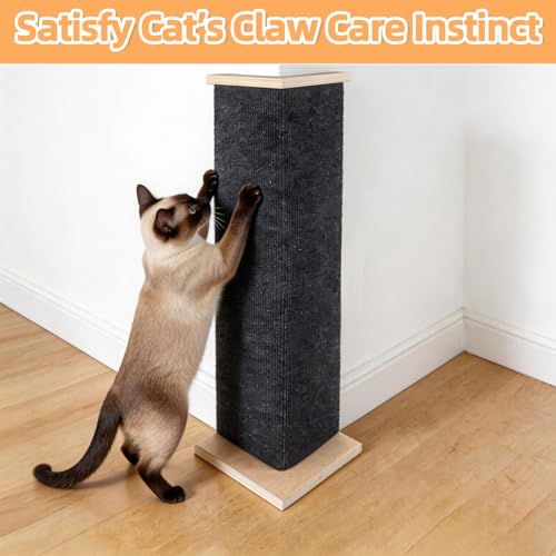 Rascador Esquinero para Gatos 24 Pulgadas con 5 Almohadillas miniatura 6