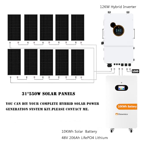 Solar panel kit 10kW off grid