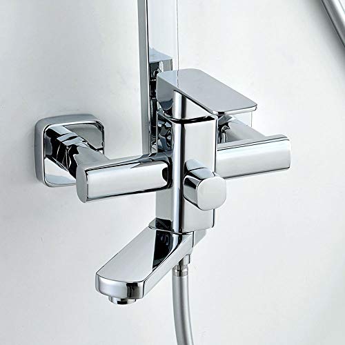 Douchette de massage carrée et tête rotative réglable ultra fine