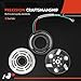 A-Premium A/C Compressor Clutch Kit Compatible with Honda CR-V 2.4L 2007-2014, Civic 2.4L 2012-2014 & Acura RDX 2.3L 2007-2012