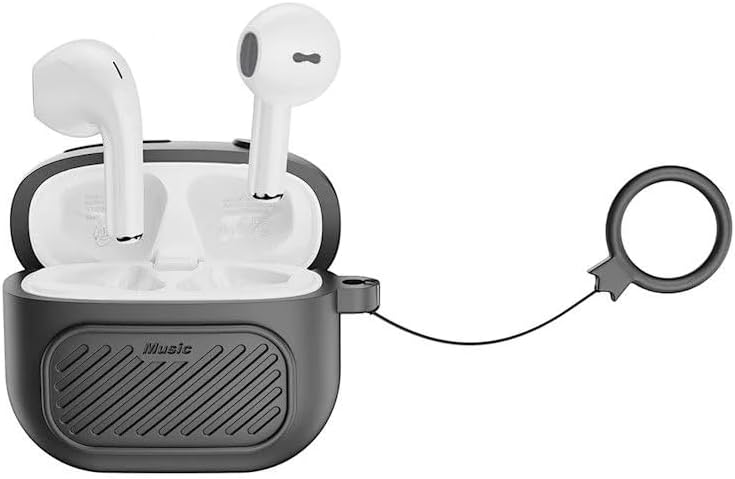 XO-X26 Earphones in charging case with lanyard