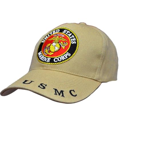 Image of MWS U.S Marine USMC Semper Fi Always a Marine Traditions Since 1775 Logo Eagle Embroidered Cap Hat