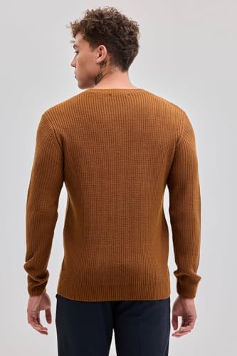 Image of SNITCH Black Fisherman Knit Sweater