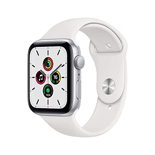 yςݕizApple Watch SE (GPSf) - 44mm Vo[A~jEP[XƃzCgX|[coh