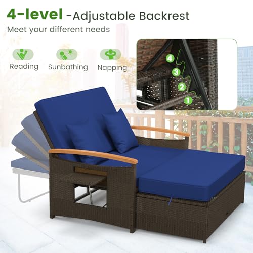 Luxury Outdoor Daybed with Canopy