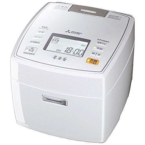 Mitsubishi Electric IH rice cookers this Sumigama 5.5 Go cook Pure White NJ-VW106-W