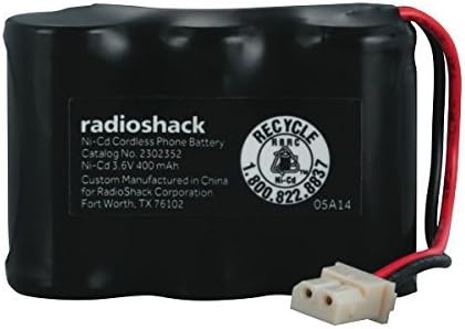 RadioShack 3.6V/400mAh Ni-Cd Battery for VTech BT17333