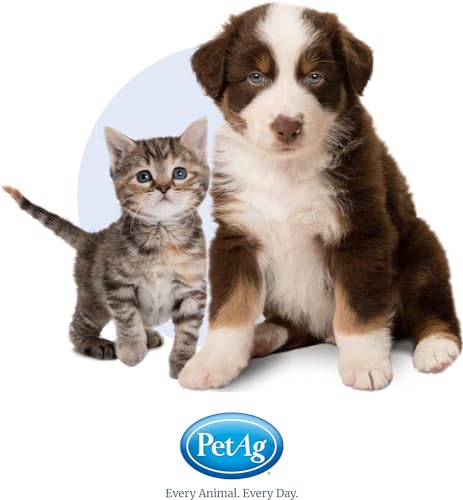 Image of PetAg PetLac Milk Powder for Puppies - Puppy Milk Replacement for Newborn to 6-Week-Old Orphaned or Rejected Puppies - 10.5 oz Powdered Drink Mix(Pack of 2)