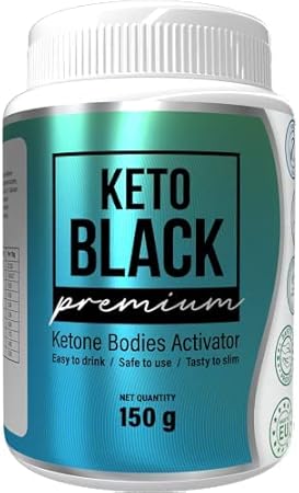Keto Black (150 g.) Cóctel adelgazante! ¡VERSIÓN MEJORADA DE LA DIETA KETO!