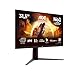 AOC U32G4U 31.5 Zoll UHD USB Hub Gaming Monitor, 160Hz, Fast IPS Panel, 0.5ms MPRT, Adaptive Sync, HDR400, G-Sync Compatible, Höhenverstellung,(3840x2160 HDMI 2X 2.1 DP 1x 1.4) Schwarz