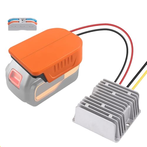 Image of DC 20V to 12V Step Down Voltage for for Black & Decker 20V Battery Converter DIY for Power Wheel Inverter Buck Boost Voltage Regulator for Golf Rc Car Truck Light (15A 180W)