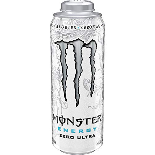 Monster Energy Zero Ultra, 24 ounce (Pack of 12)