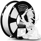 GEEETECH Filamento PETG 1.75mm 1kg Impresora 3D Filamento, Precisión Dimensional +/- 0.02 mm, PETG Blanco