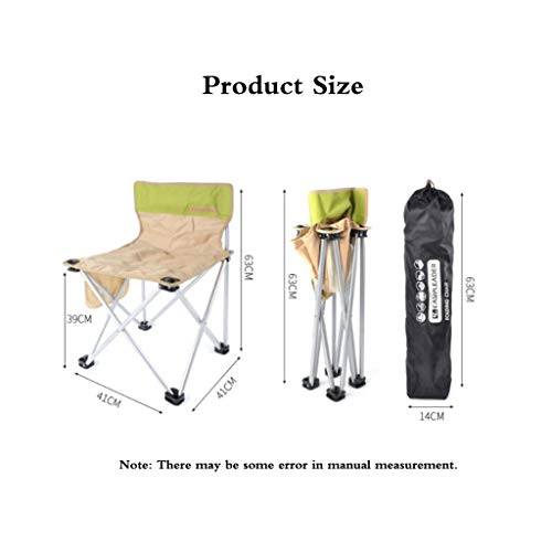 Chaise camping compacte et légère avec structure pliable hautement résistante - 2