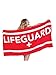LIFEGUARD Officially Licensed Beach Towel Large Lightweight - Ideal for Beach, Pool, Outdoors and Camping