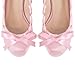 onlymakerheels Bow Lolita Platform Ankle Strap Lace-up Chunky Heel Ribbon Pumps Pink A Size8