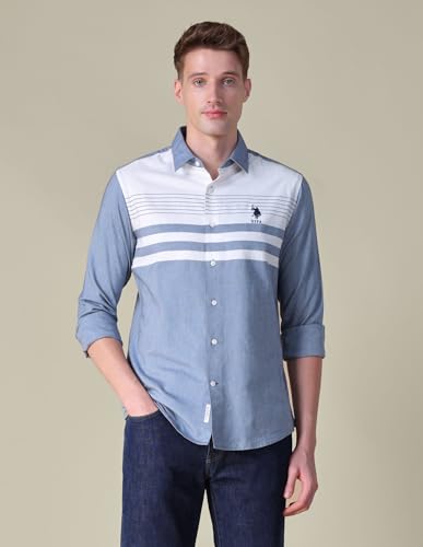 Image of Oxford Horizontal Striped Shirt