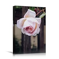 Canvas Wall Art Pink Fields Bohemian Colorful Floral Group Multicolor Photography - 12x18 inches