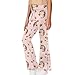 Gorweirop Strawberry Hedgehog Girls Flare Leggings 7-8 Pants for Teen Girls Stretchy with Tummy Control Full Length Pants High Waisted Soft and Anti Wrinkle Suitable for All Seasons