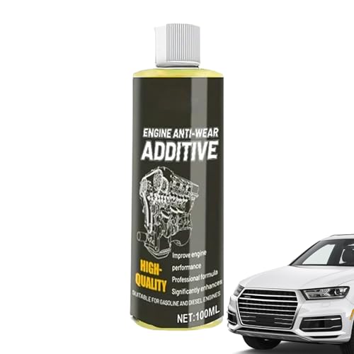 Aditivo para Aceite de Motor de Coche, 100 ml, Agente de Alta eficiencia, restauración del Motor de Alta eficiencia, para la reducción del Ruido y la vibración para automóviles y vehículos