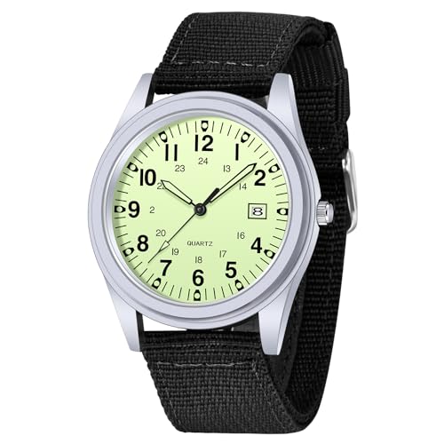 Tiong Herrenuhren | Herren-Quarzuhren | Militäruhren mit Mesh-Armband