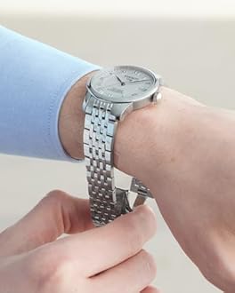 [ティソ] TISSOT 腕時計 ル・ロックル オートマティック パワーマティック80 シルバー文字盤 ブレスレット T0064071103300 メンズ 【正規輸入品】