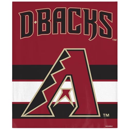 Couverture MLB Arizona Diamondbacks douce plaid de qualité supérieure - 4